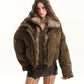 Fur Collar Two Piece Jacket BGS0023