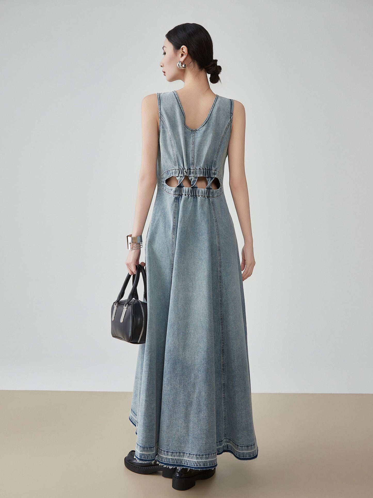 Washed Vest Strap Dress FER0106