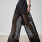 Layer Sheer High-Waist Pants FER0069