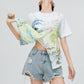 Summer Print Short-Sleeve T-Shirt FER0256