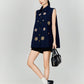 Flower Bijou Flare Silhouette Vest FER0340