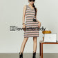 Summer Knit Vivid Color Dress LLA0127