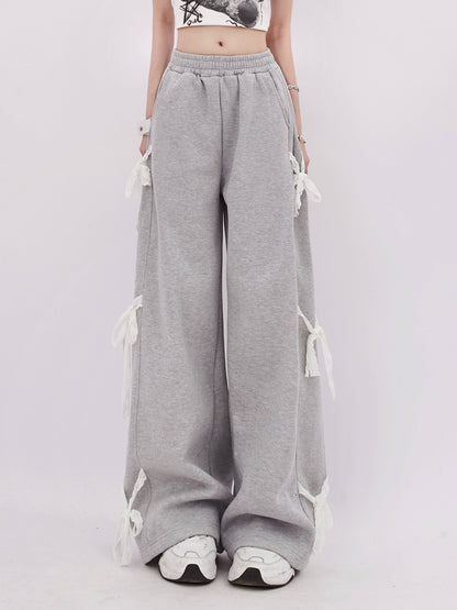 Lace Ribbon Sweatpants RHP0015