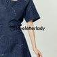 Deep Sea Blue Dress LLA0152