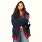 Layered Style Zip Up Hoodie WDZ0036