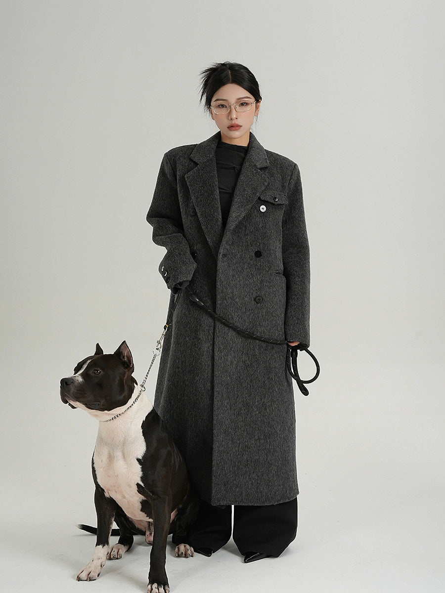 Premium Wool Long Coat SRS0378