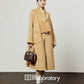 Long Coat With Scarf/Mini Skirt LLA0543