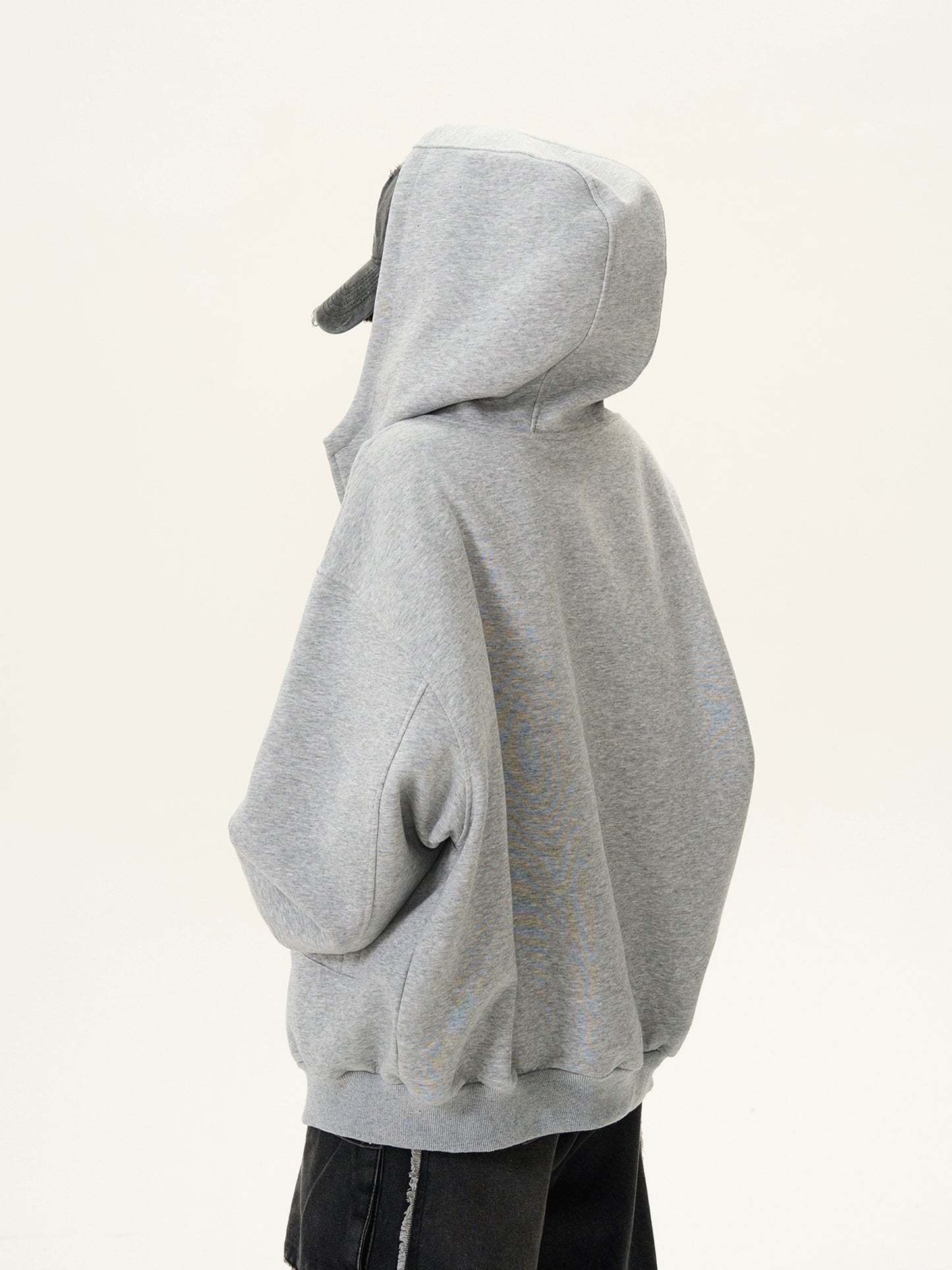Hood Zip-Up Sweatshirt Jacket MAD0010