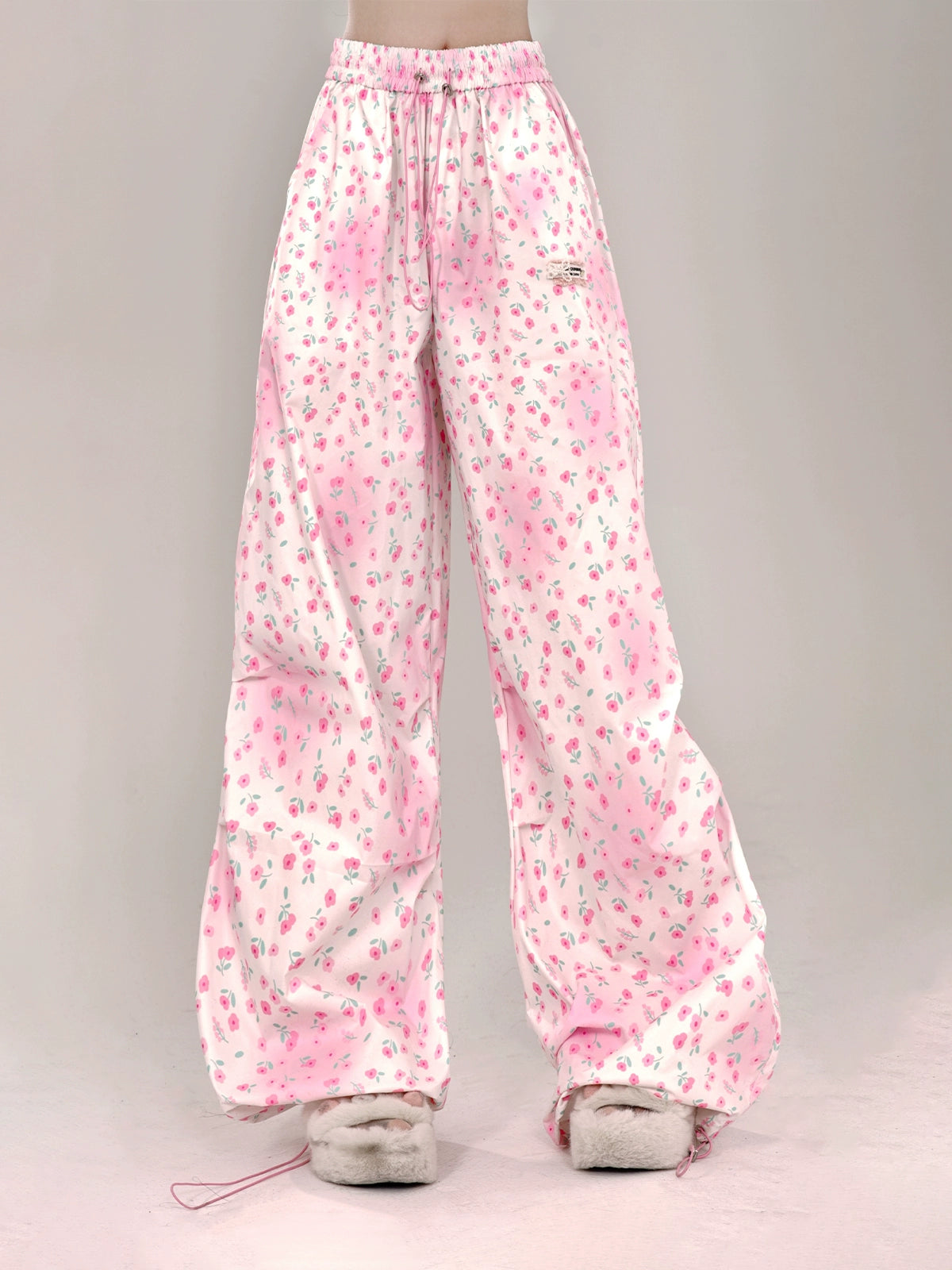 Floral Casual Loose Pants KLS0006