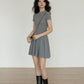 Mock Neck Tight Dress VAS0096