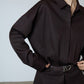 Vintage Brown Shirt Dress SUY0027
