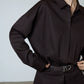 Brown Shirt Dress SUY0003