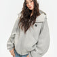 High-Neck Hoodie Jacket KIP0011
