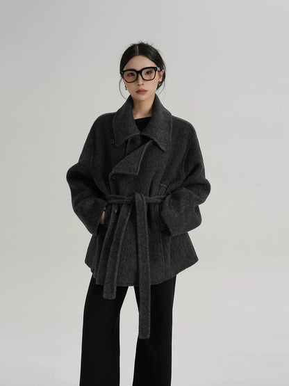 Double Sided Woolen Over Coat SRS0359