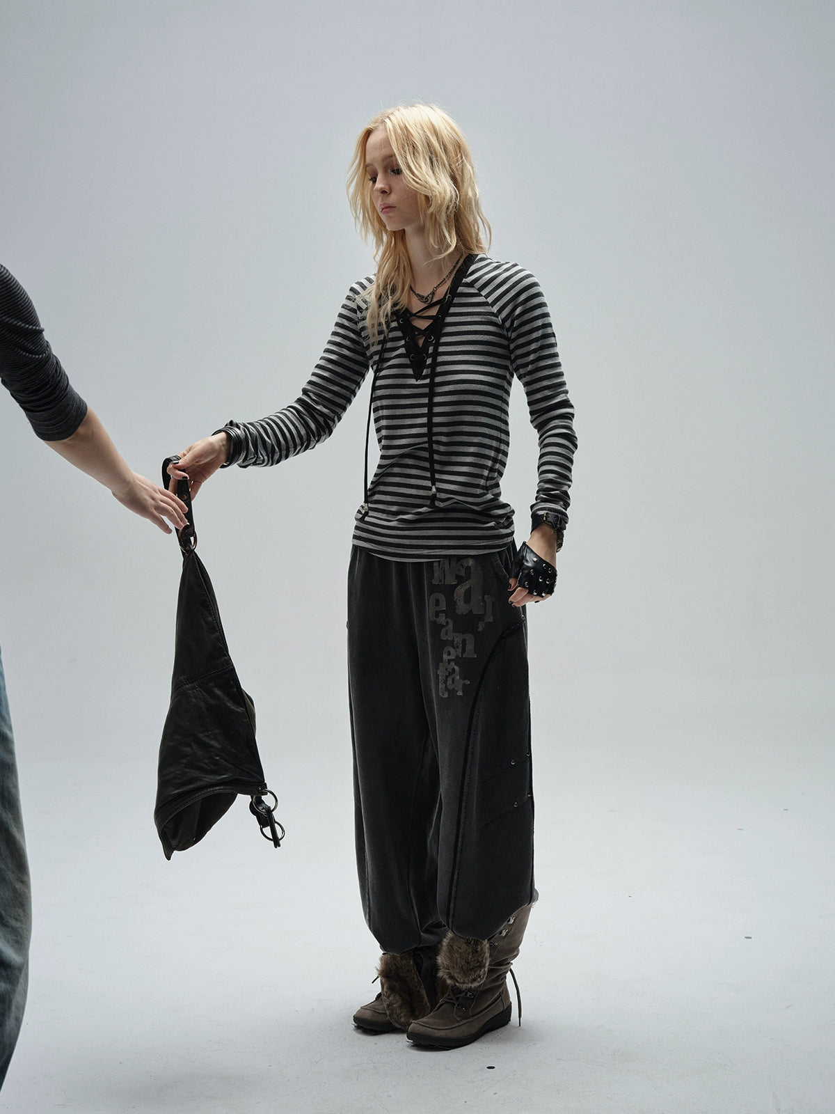 Vintage Washed Punk Sweatpants WAT0008