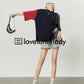 Polo Neck Contrast Top LLA0126