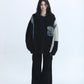 Docking Patchwork Knit Sweater WLS0013