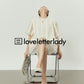 Off White Embroidery Dress LLA0177