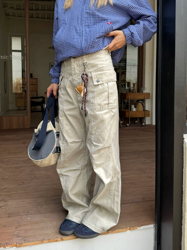 Multi Pocket Leg Cargo Pants CYE0077