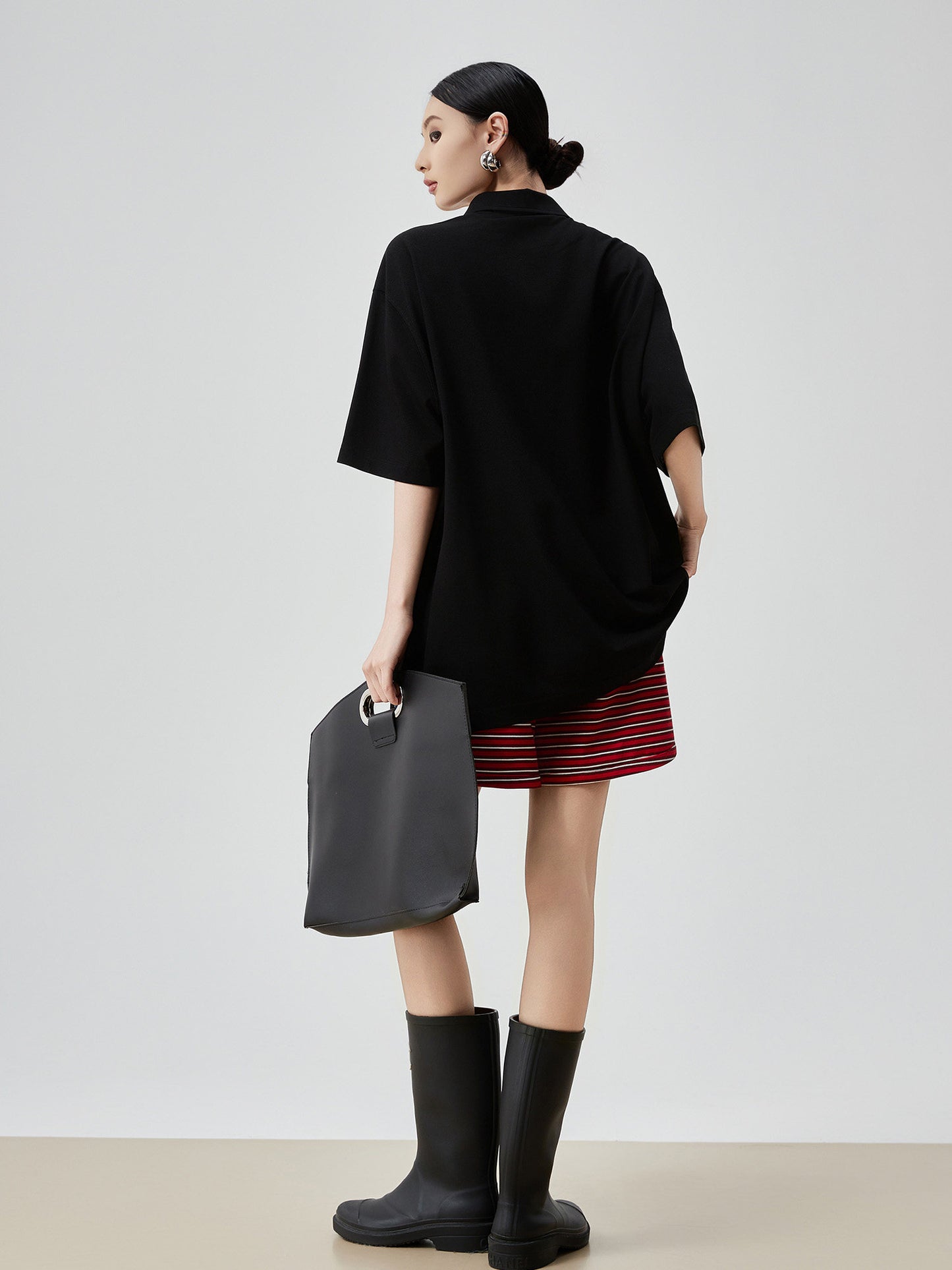 Cherry Embroidery Polo Knit Shirt FER0225