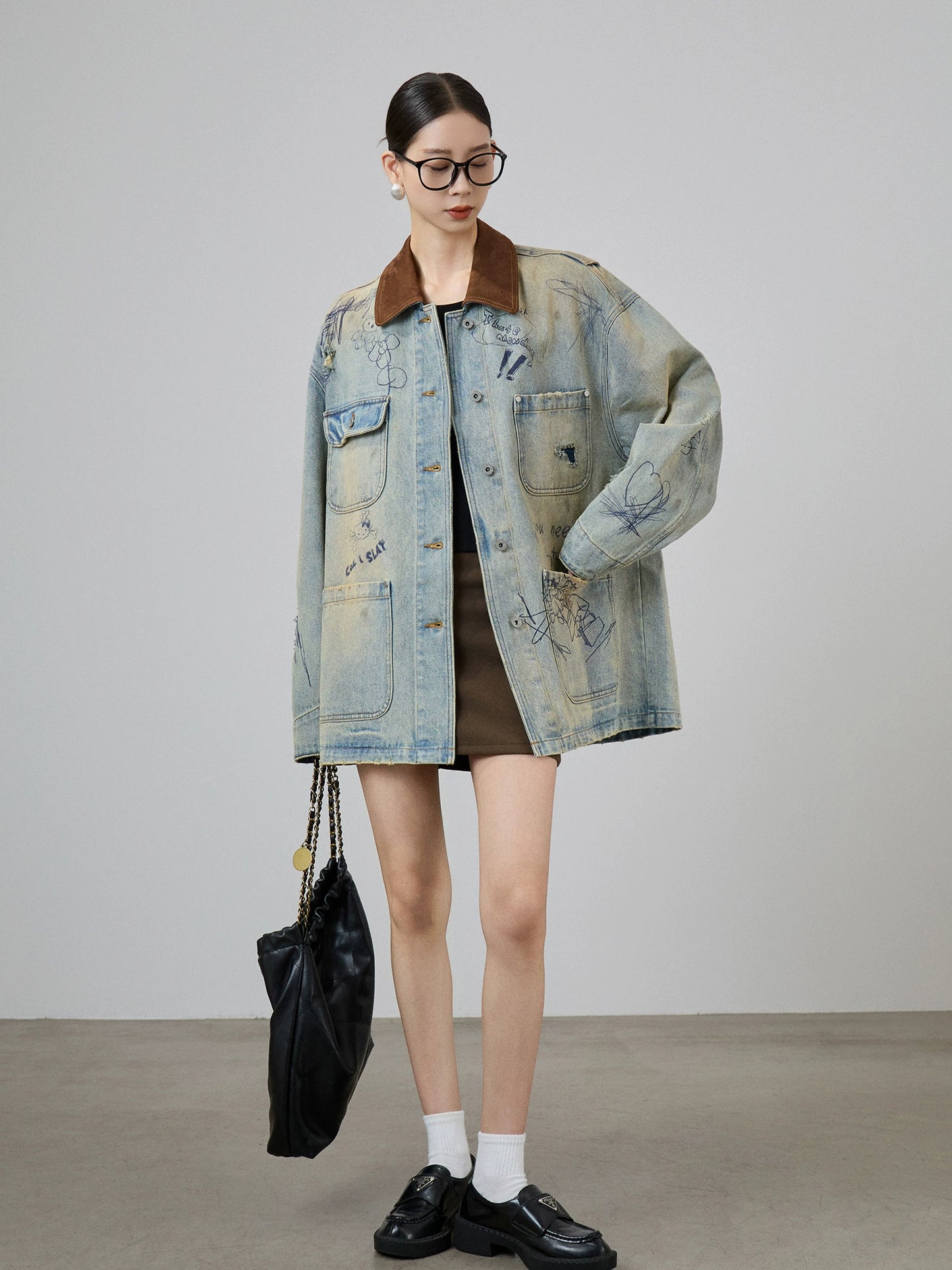 Work Pocket Denim Jacket SUY0004