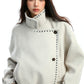 Stand Collar Mid-Length Coat BGS0035