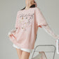 Race Sleeve Dog Print T-Shirt FER0153
