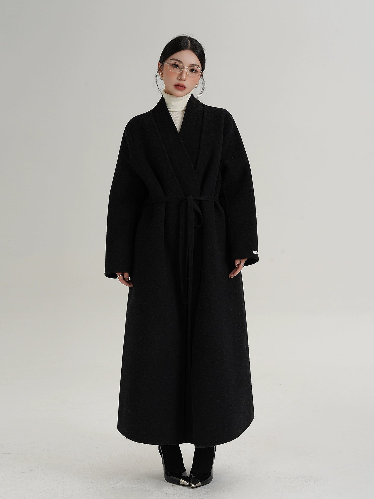 Elegant Wool Long Coat SRS0385