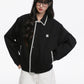 Shell Embroidered Harrington Jacket KIP0004