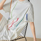 3D Embroidery T-Shirt Dress FER0185