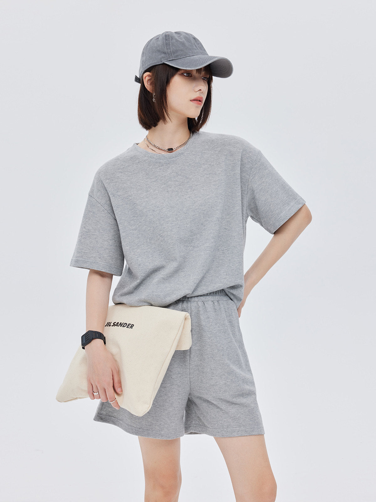 Relaxed Oversized T-Shirt / Shorts SHN0031