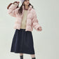 Stand Collar Fluffy Down Jacket AMU0043