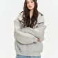 High-Neck Hoodie Jacket KIP0011