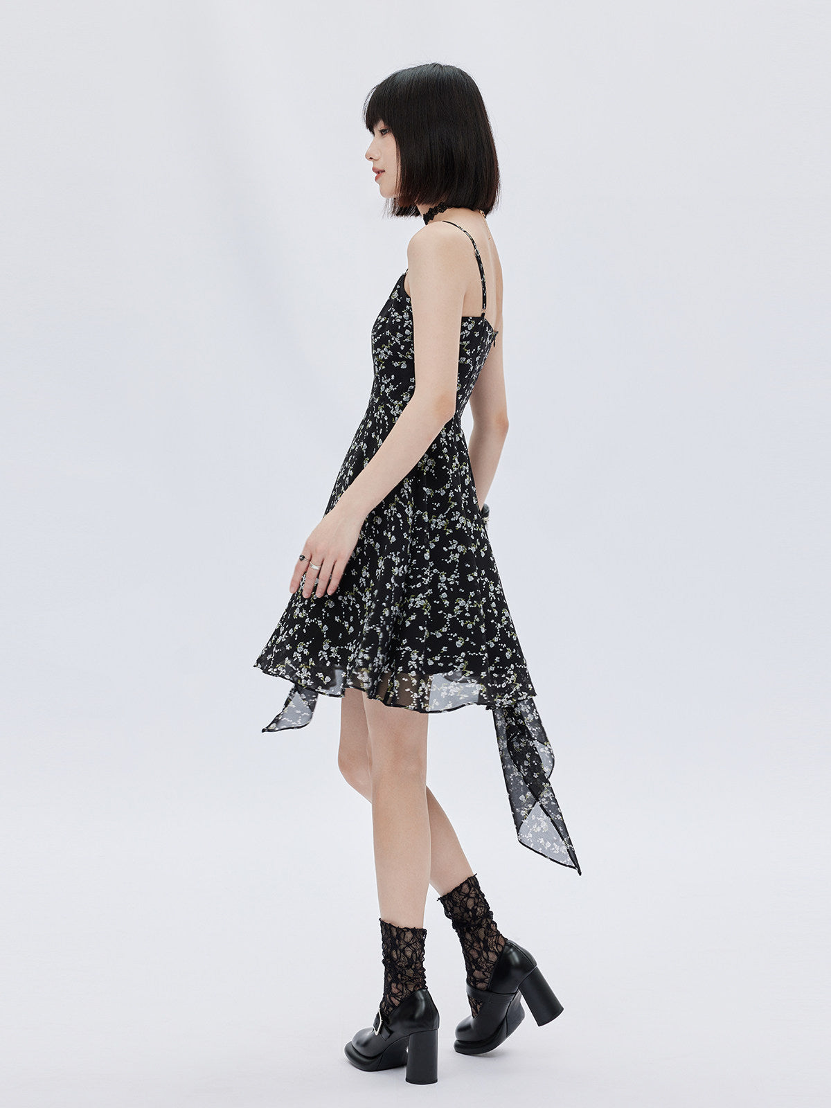 Floral Print Camisole Dress SHN0048