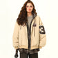 Layered Style Zip Up Hoodie WDZ0036