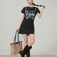 Corset Print Mini Dress FER0262