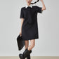 Necktie Cleric Mini Dress FER0203