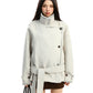 Stand Collar Mid-Length Coat BGS0035