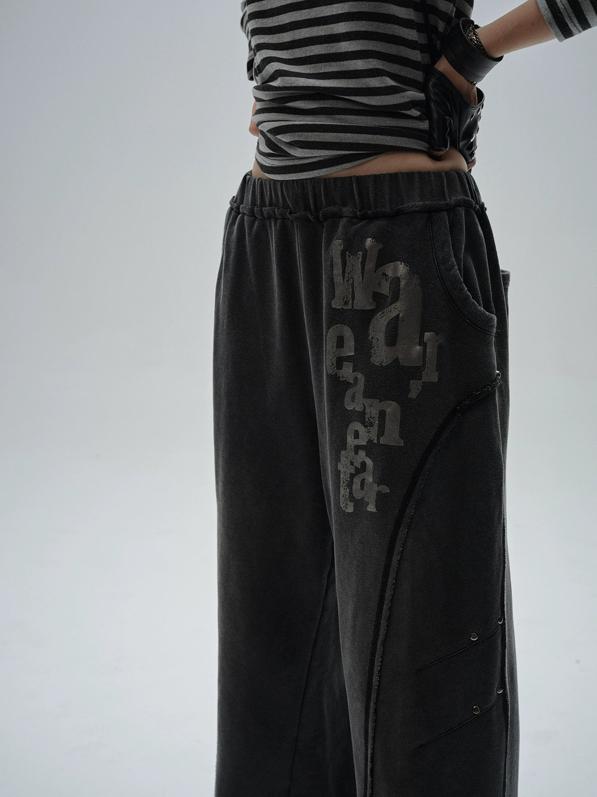 Vintage Washed Punk Sweatpants WAT0008
