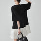 Lace Docking T-Shirt Dress FER0188