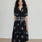 Summer Embroidered Vintage Dress VAS0100