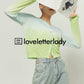 Mint Gradient Slim Cardigan LLA0281