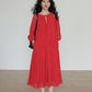 Feminine Tiered Long Dress VAS0197