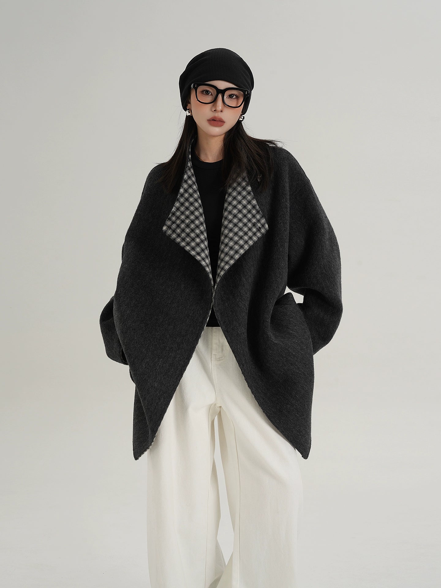 Mid Length Wool Coat  SRS0373