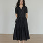 Natural Tiered Dress VAS0018