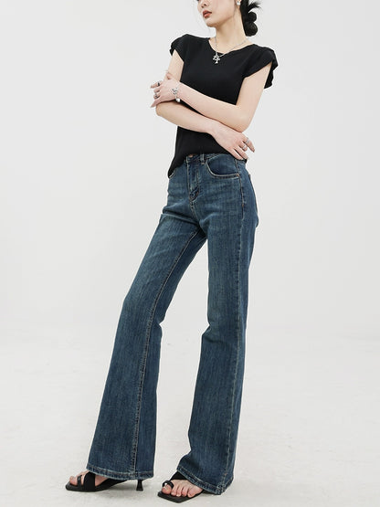 Vintage Flared Denim Pants ABW0006