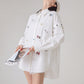 Pony Embroidered Long-Sleeve Shirt FER0366