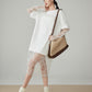 Lace Docking T-Shirt Dress FER0150