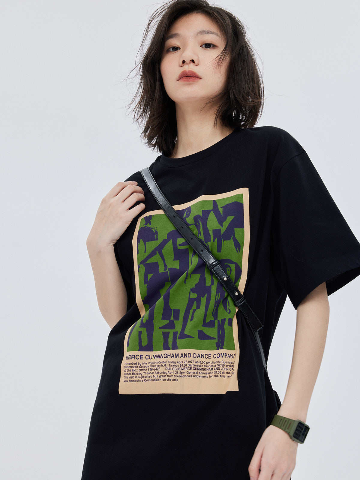 Graphic T-Shirt Dress SHN0029