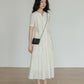 Natural Tiered Dress VAS0018